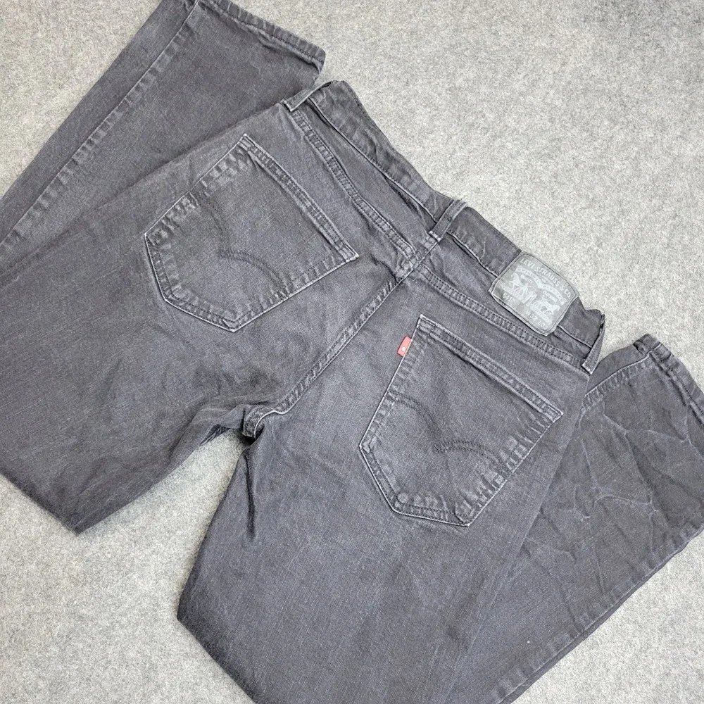 Levis 541 Jeans Mens 32x32 Black Denim Athletic Fit Stretch Casual Everyday City